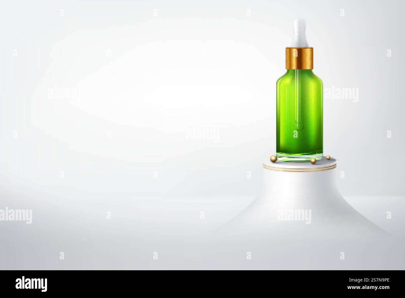 Marijuana and cannabis oil bottles vector Stock Vector