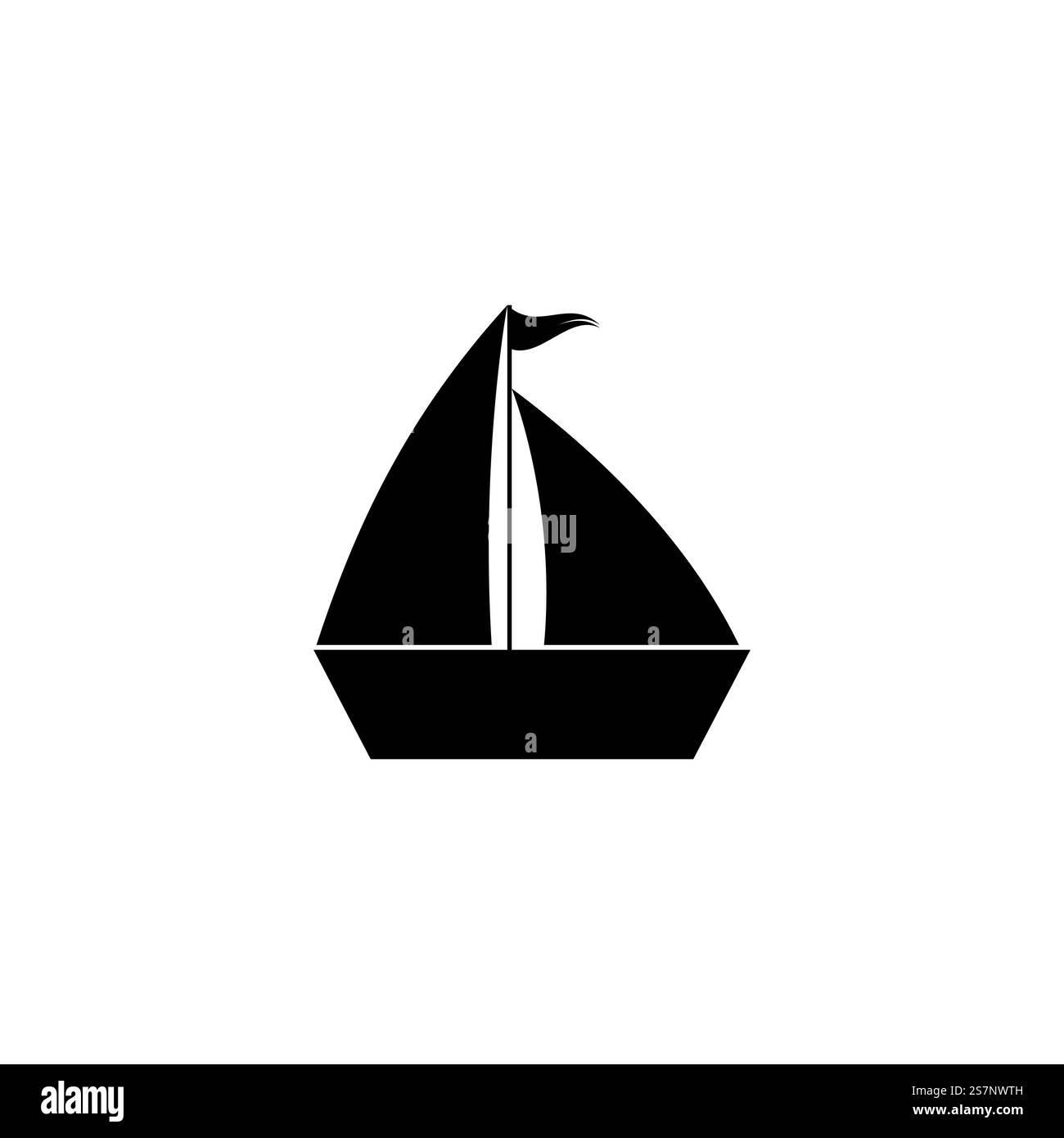 Cruise ship Logo icon Template vector flat design Stock Vector Image ...