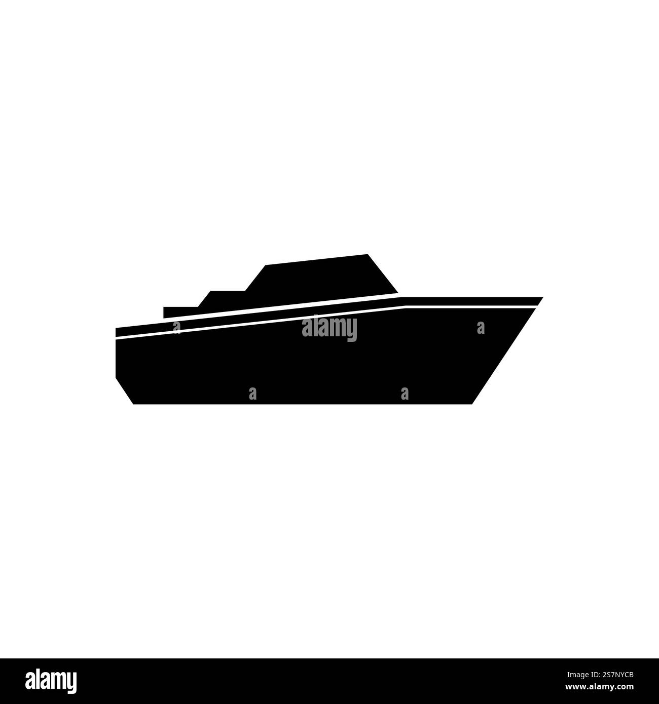 Cruise ship Logo icon Template vector flat design Stock Vector Image ...