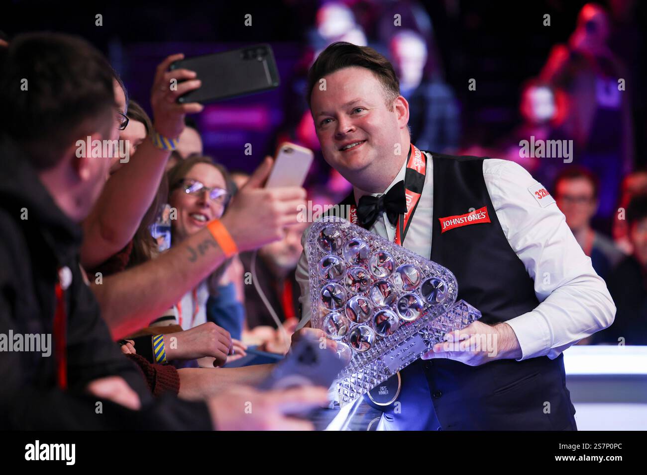 19th January 2025, Alexandra Palace, London, England; 2025 Johnstones Paint Masters Snooker Day