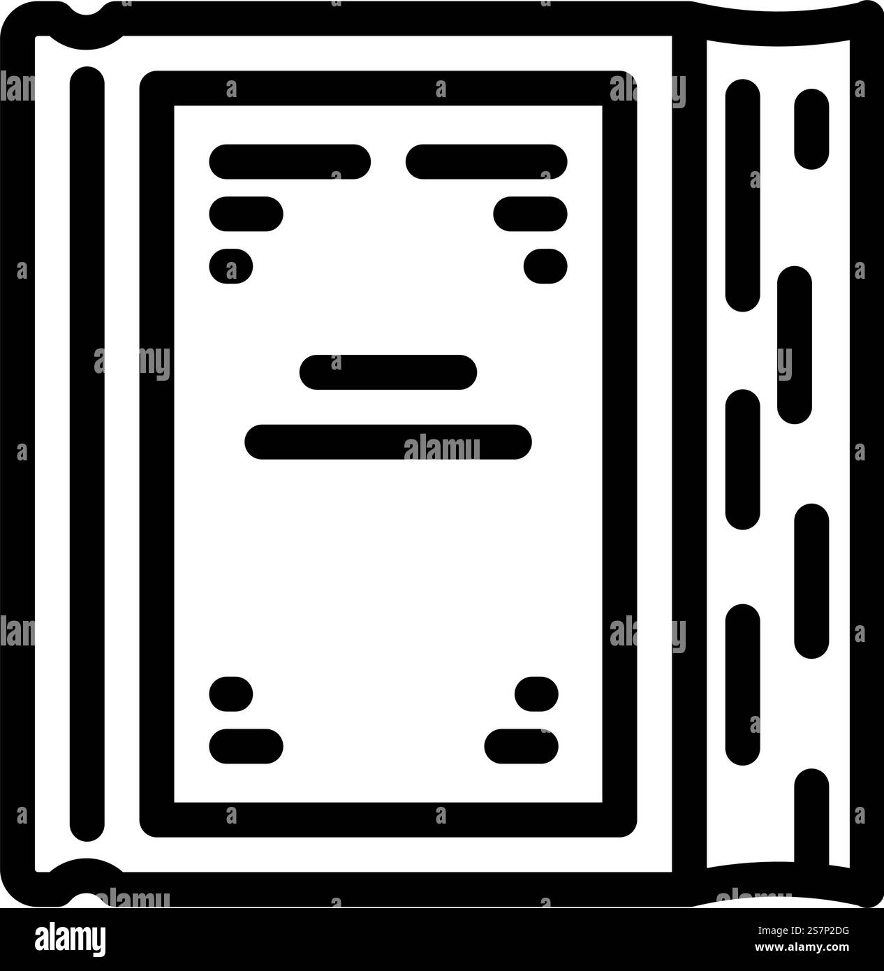 jewish prayer book siddur line icon vector. jewish prayer book siddur ...