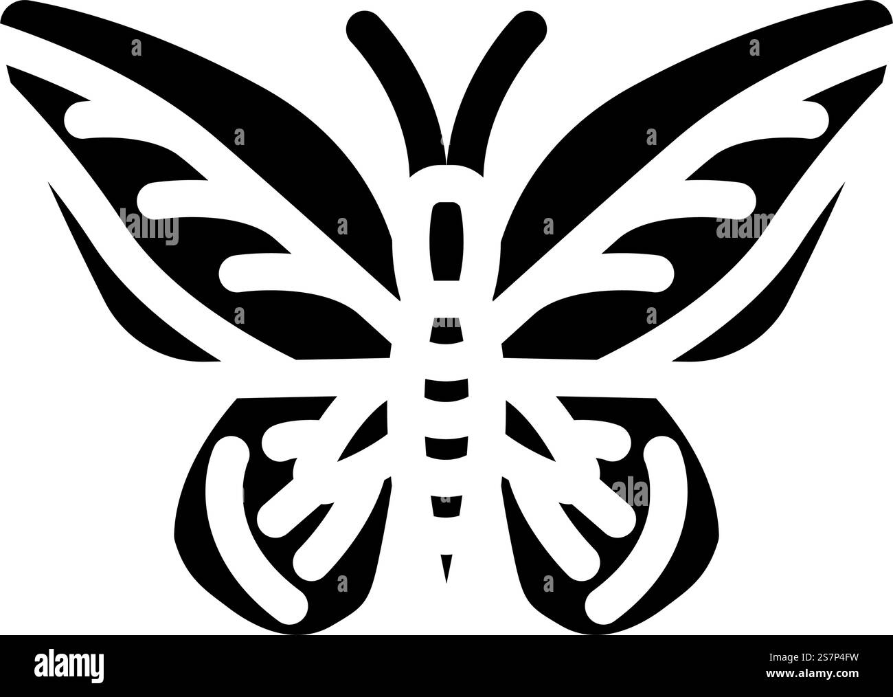 cape york birdwing insect glyph icon vector. cape york birdwing insect ...