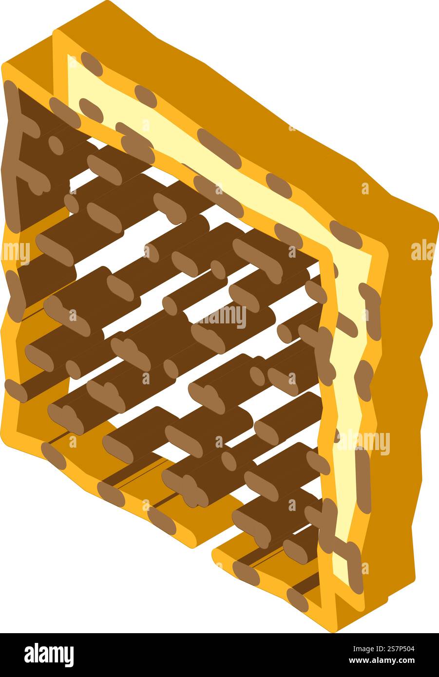 passover matzah jewish isometric icon vector. passover matzah jewish ...