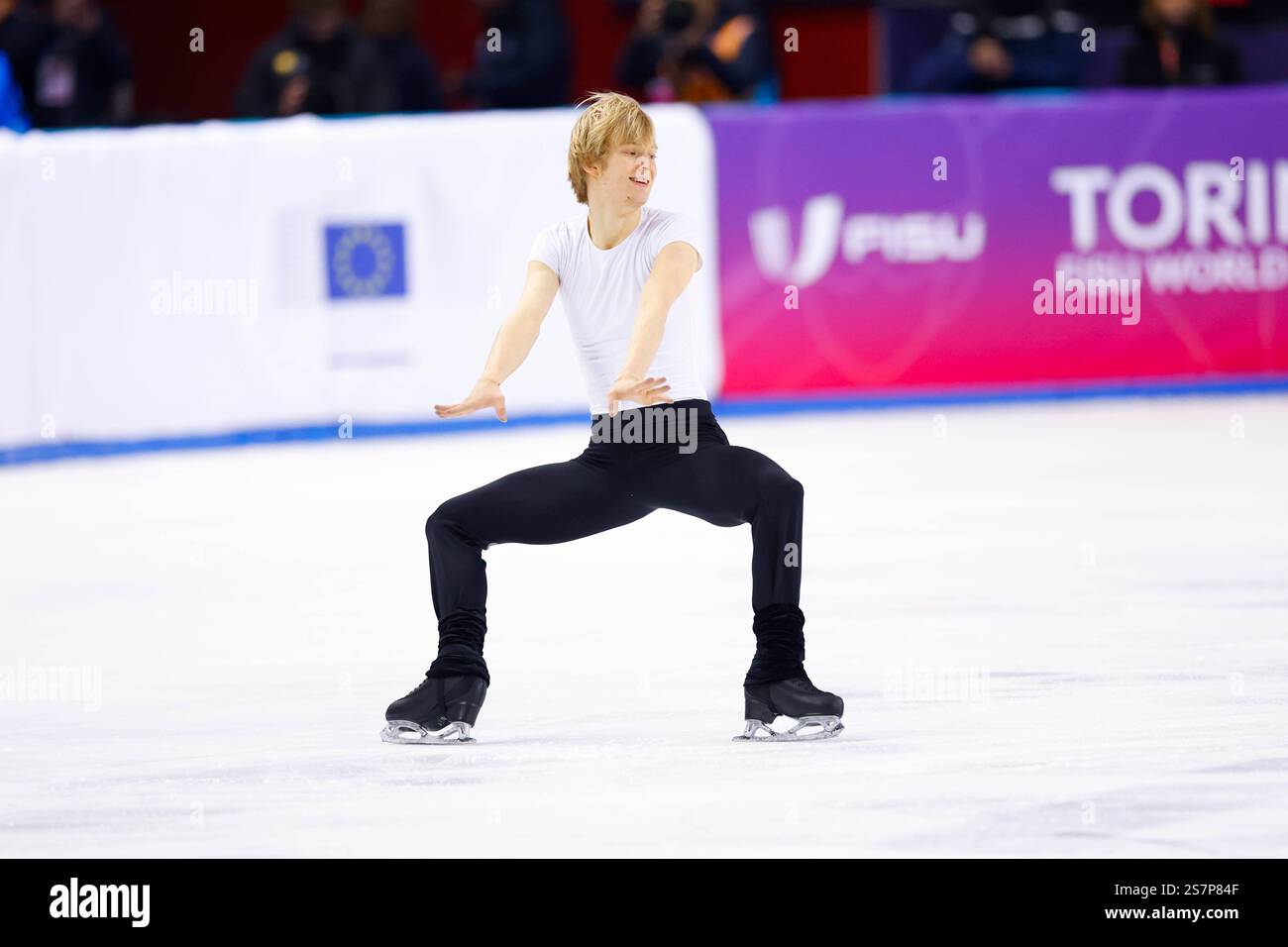 Daniel Grassl (ITA), JANUARY 18, 2025 Figure Skating Torino 2025