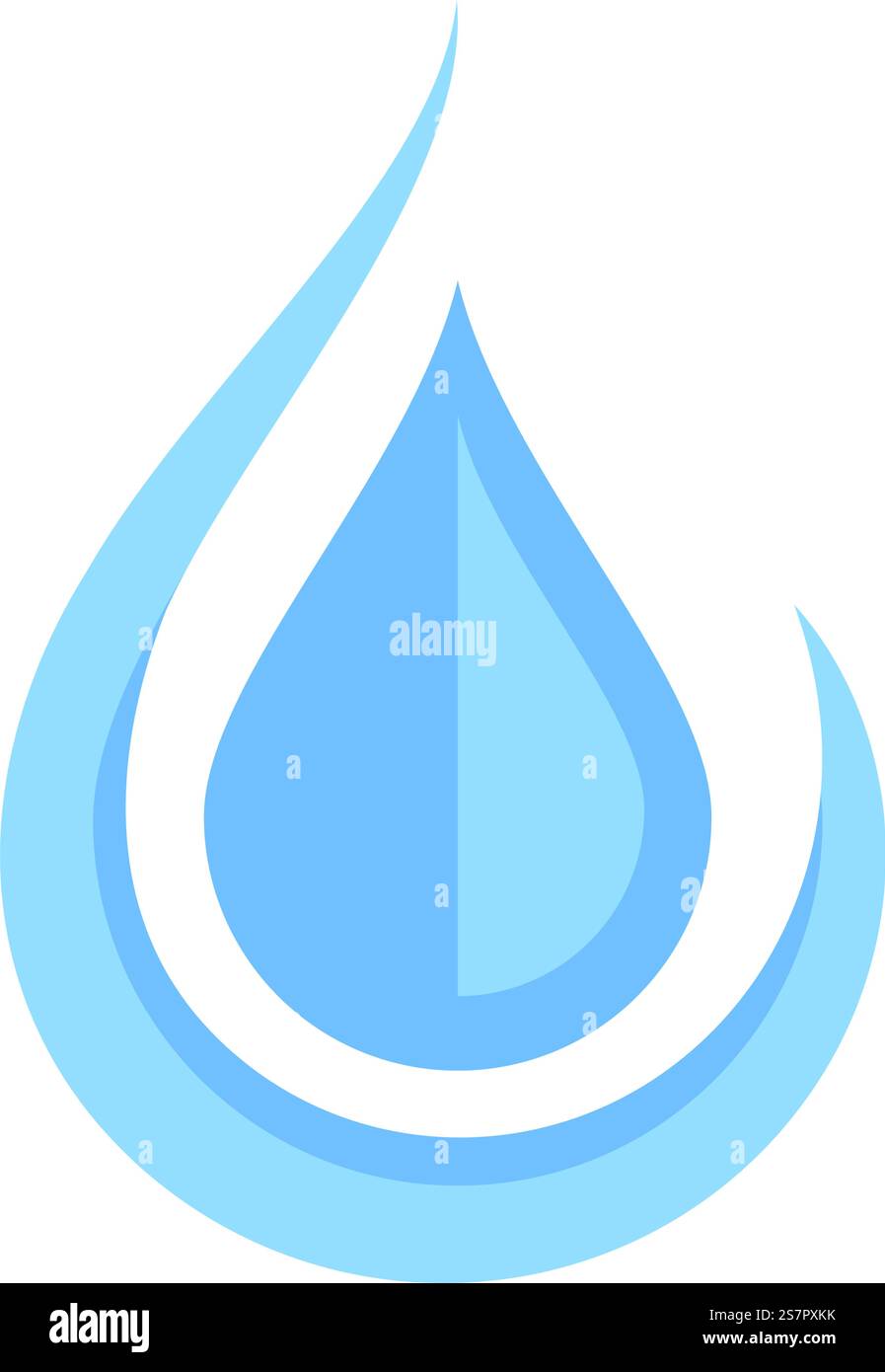 Water drop illustration logo vector design Stock Vector Image & Art - Alamy
