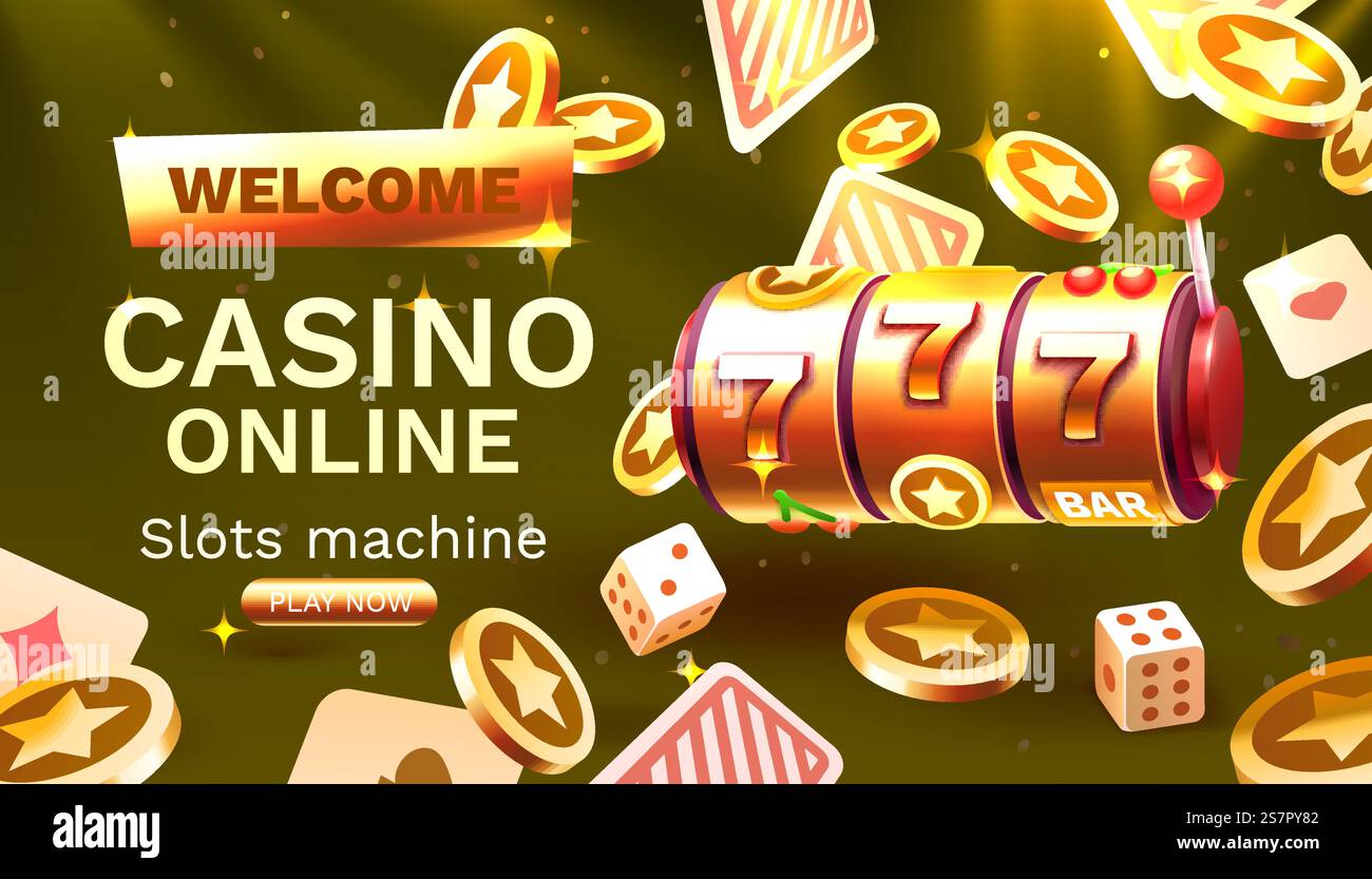 Slots casino illustration hi-res stock photography and images - Page 9 - Alamy