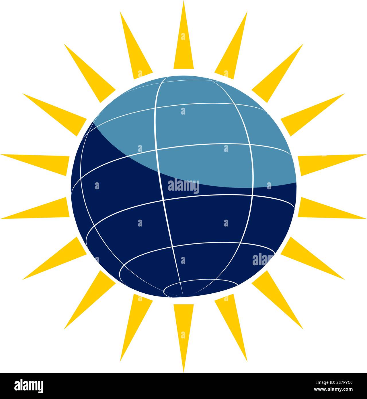 Solar panel Solar energy logo vector flat design Stock Vector Image ...