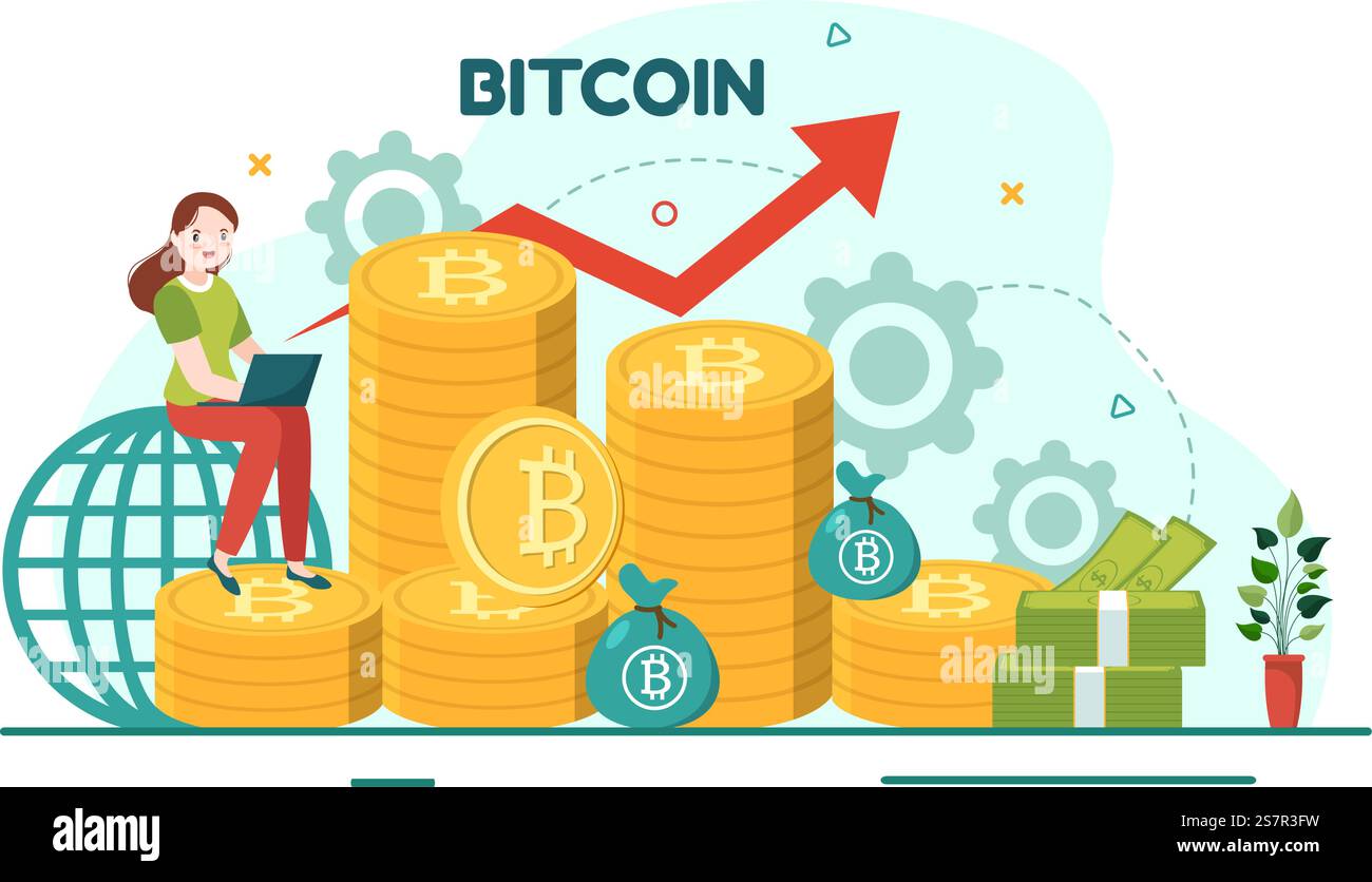 Cryptocurrency buy sell Stock Vector Images - Page 3 - Alamy