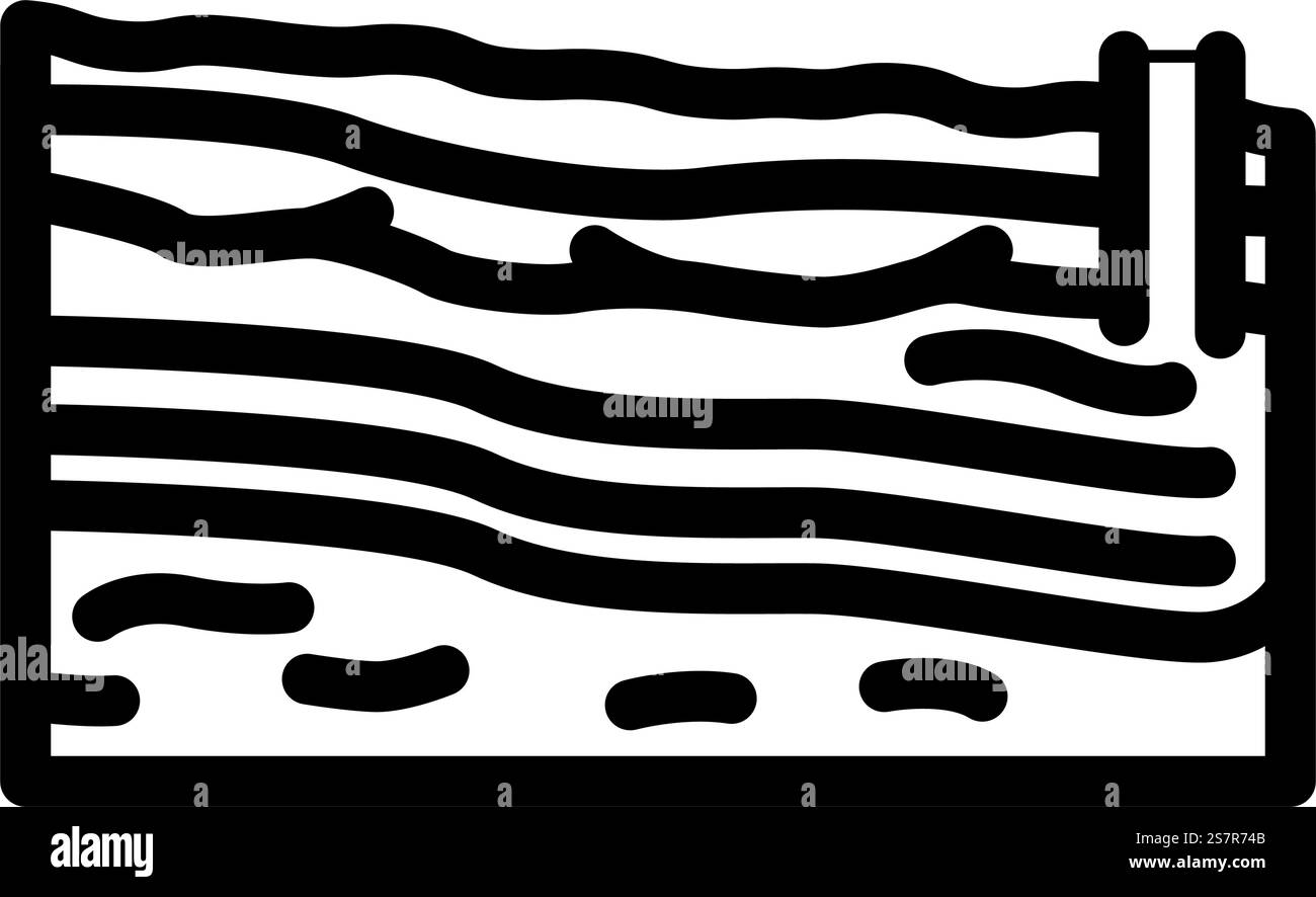 aquifer analysis hydrogeologist line icon vector. aquifer analysis ...