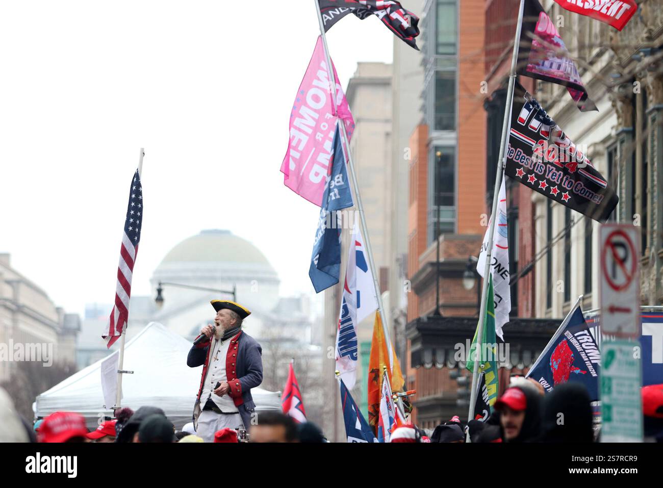 Capital one arena 2025 trump rally hi-res stock photography and images ...