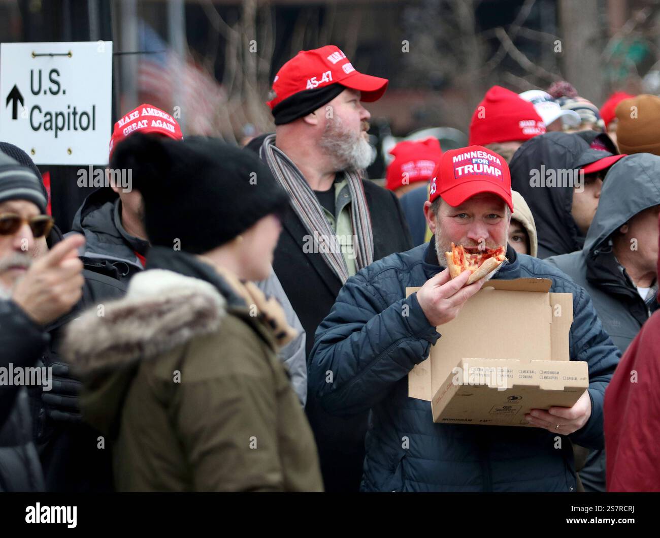 Capital one arena 2025 trump rally hi-res stock photography and images ...