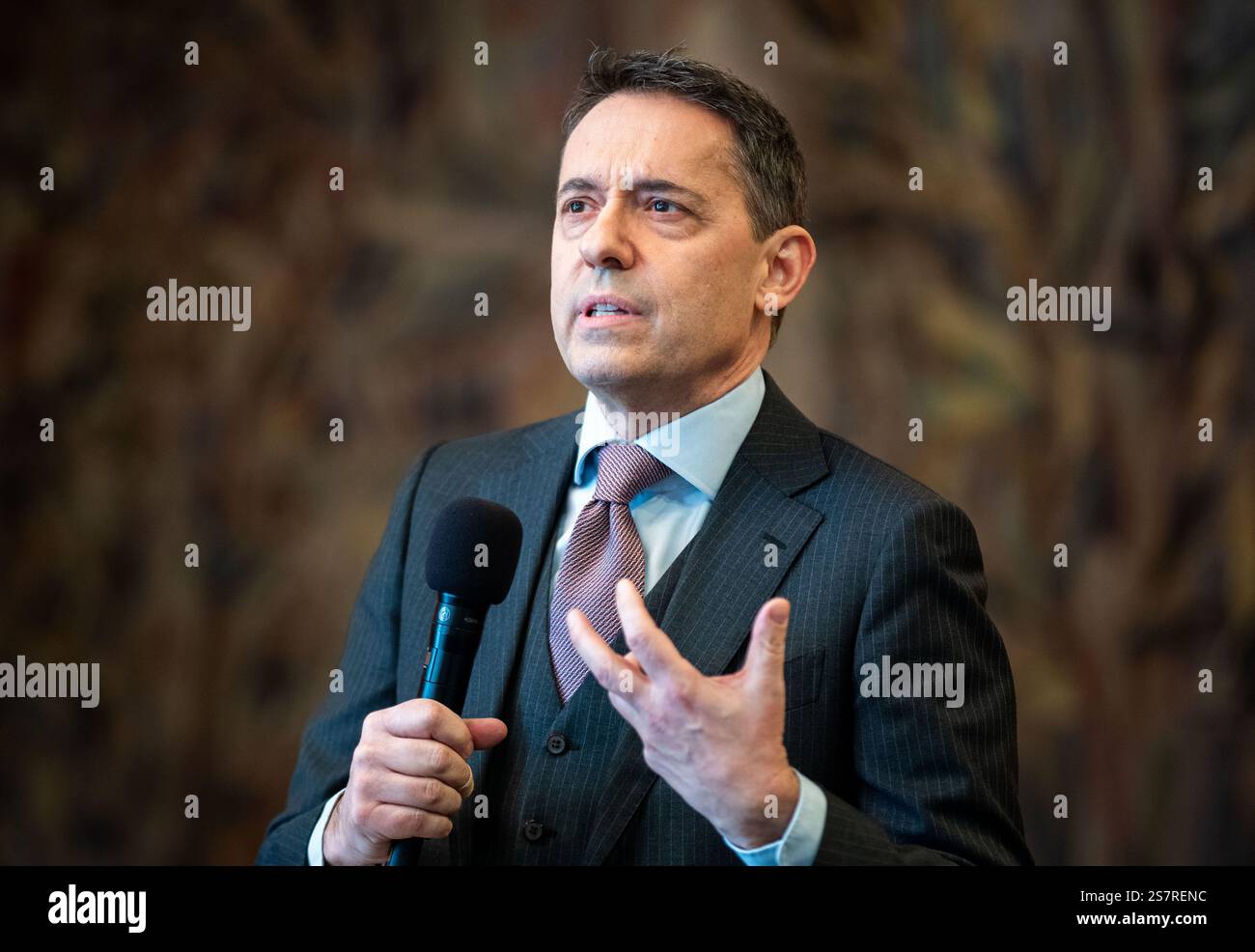 Vienna, Austria. 17th Jan, 2025. ABD0095 20250117 - Press conference of ...