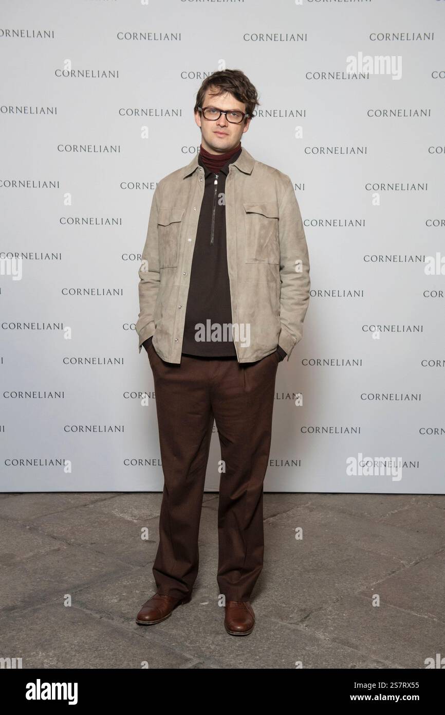 Dino Longo Sabanovic Milan Fashion Week - Men F/W 2025-26 Corneliani ...
