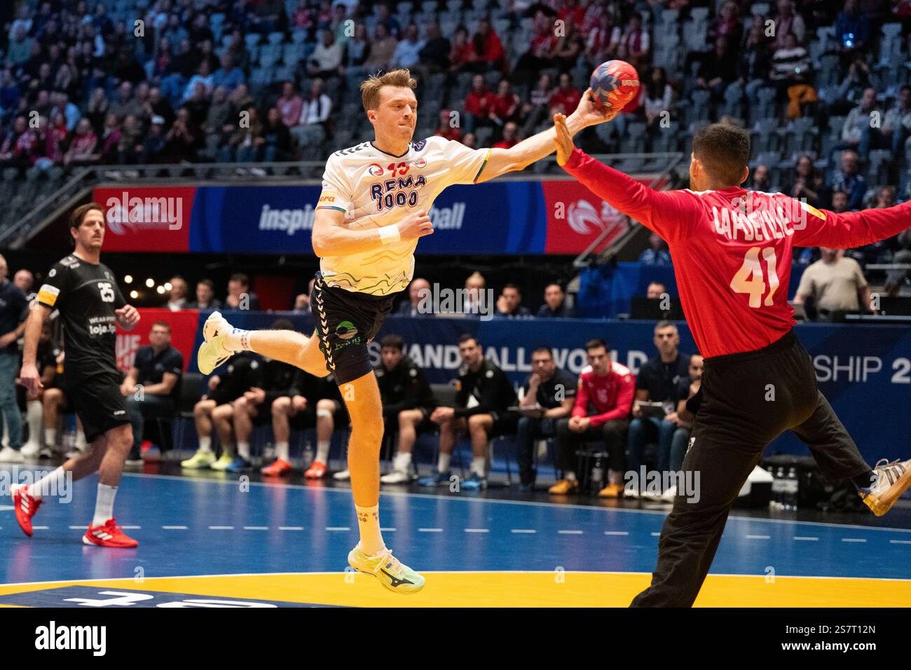 Oslo, Norway. 19th, January 2025. Kristian Bjornsen (19) of Norway seen
