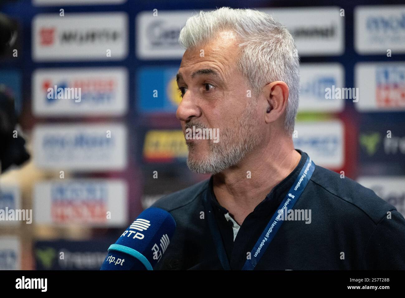 Oslo, Norway. 19th, January 2025. Head coach Paulo Pereira of Portugal