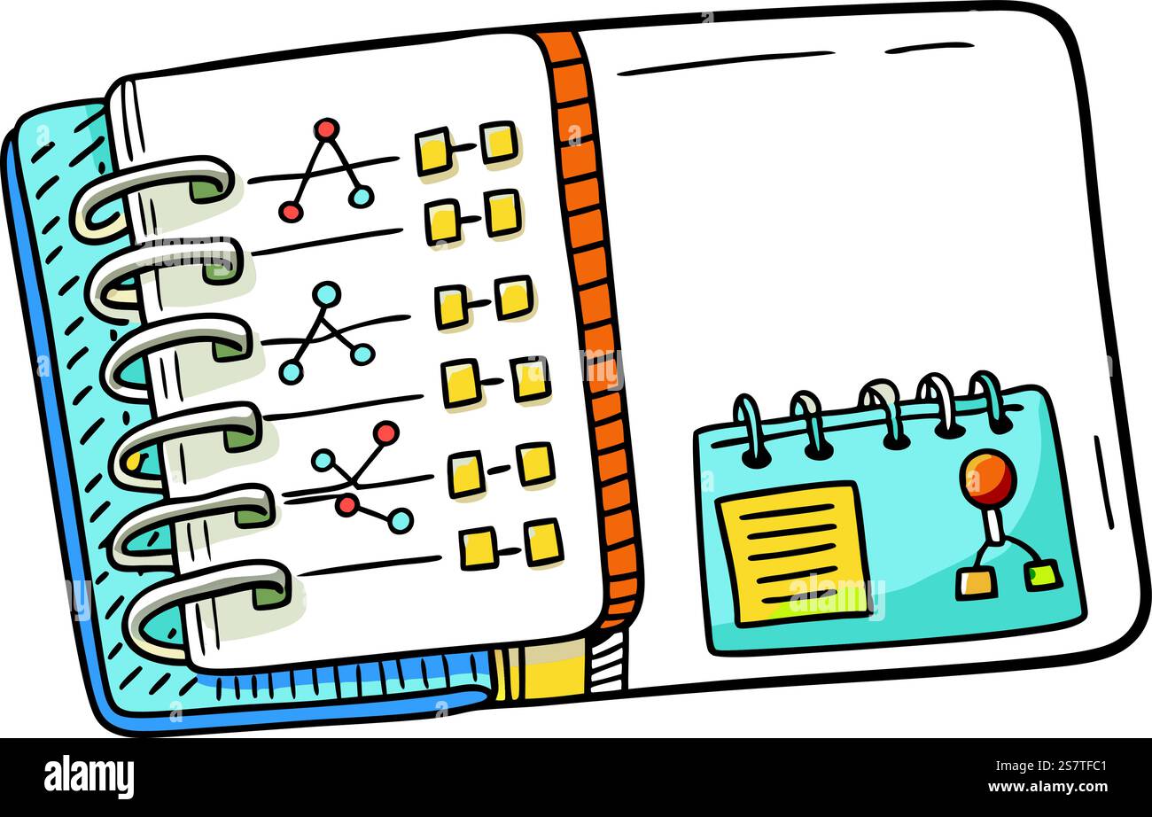 Creative design of a machine learning notebook featuring colorful gears ...