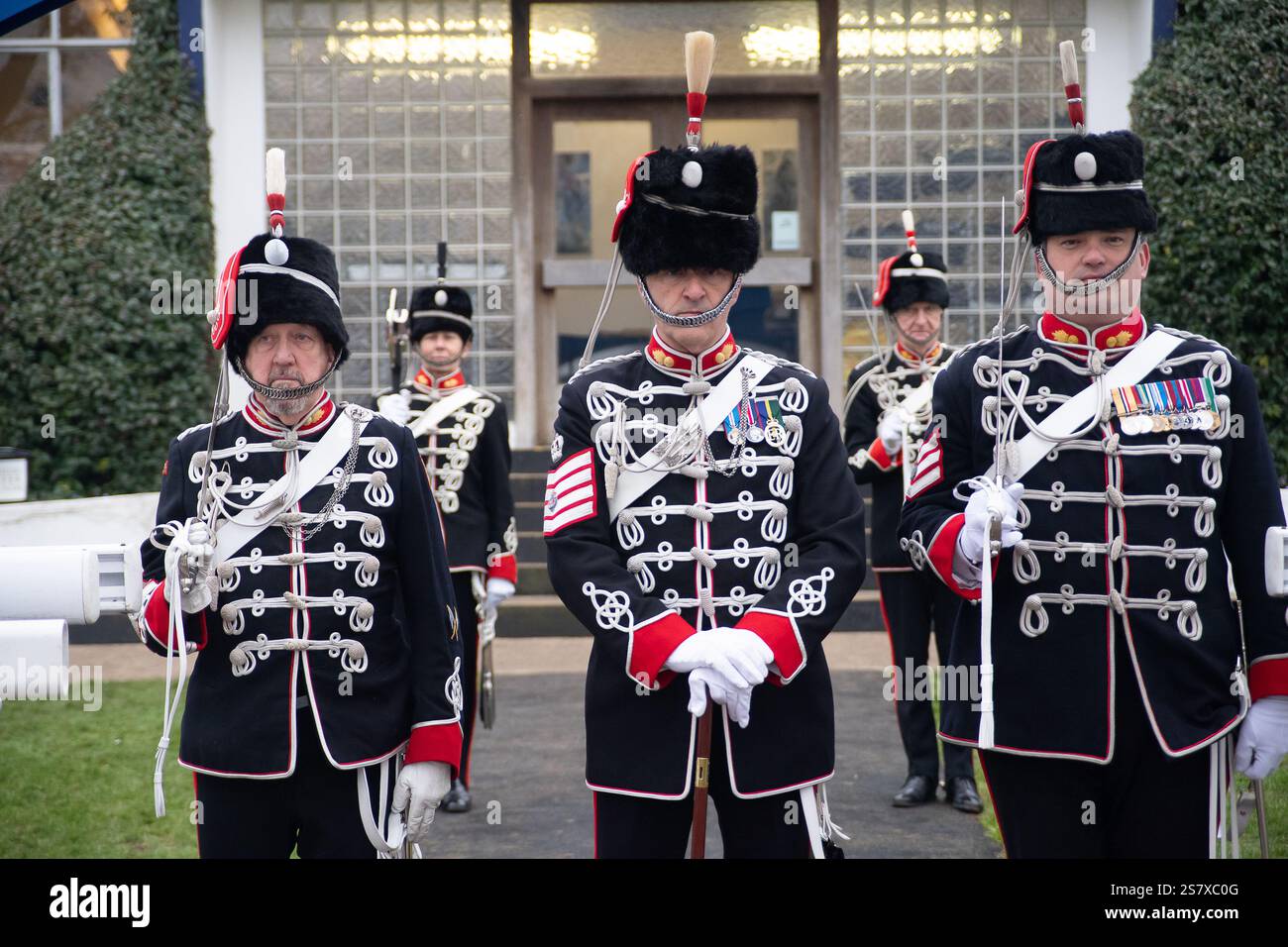 Windsor Berkshire UK 19th January 2025 The Light Cavalry Part Of windsor-berkshire-uk-19th-january-2025-the-light-cavalry-part-of
