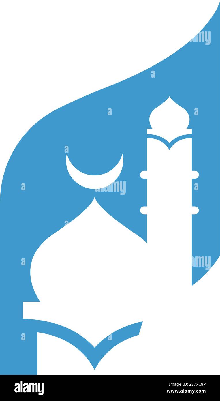 Mosque logo icon design template Stock Vector Image & Art - Alamy