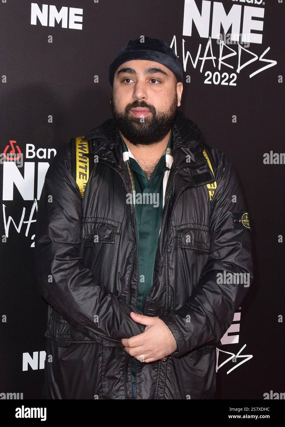 O2 Red Roses Asim Chudry Asim Chaudhry at the NME Awards 2022 at the O2 Academy Brixton in ...
