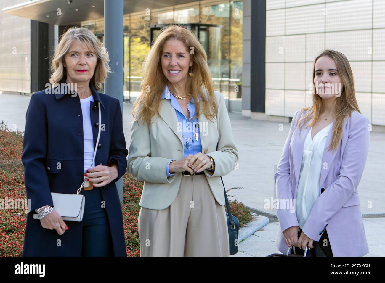 Three women ages hi-res stock photography and images - Alamy