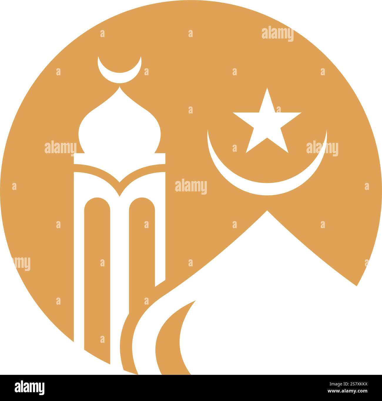 Mosque logo icon design template Stock Vector Image & Art - Alamy