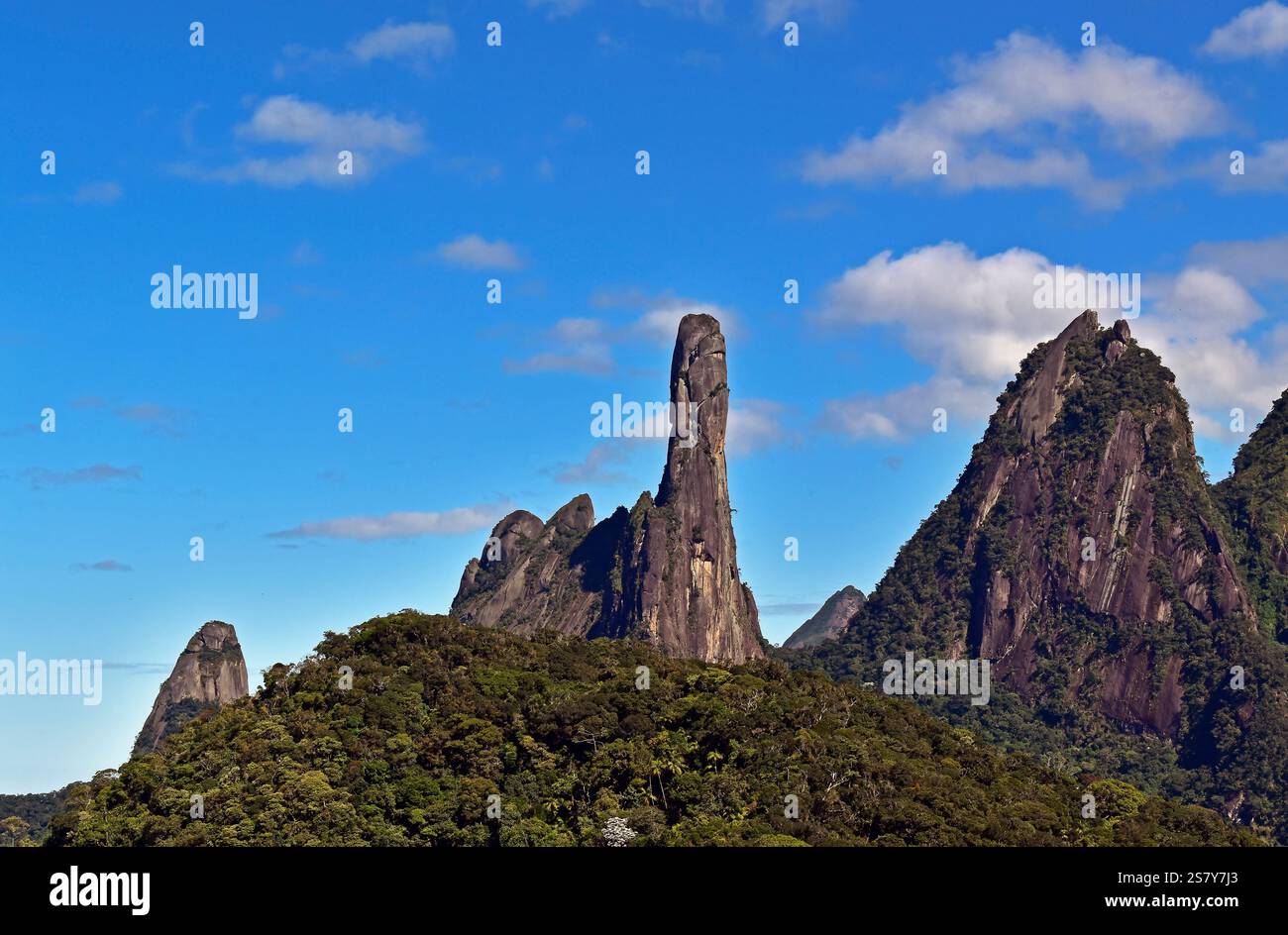 Mountain Landscape With The Famous God s Finger Dedo De Deus In Mountain Landscape With The Famous God s Finger Dedo De Deus In