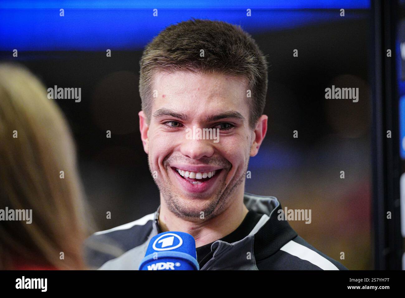 Renars Uscins (Deutschland, 23) DEN, Deutschland vs. Tschechien
