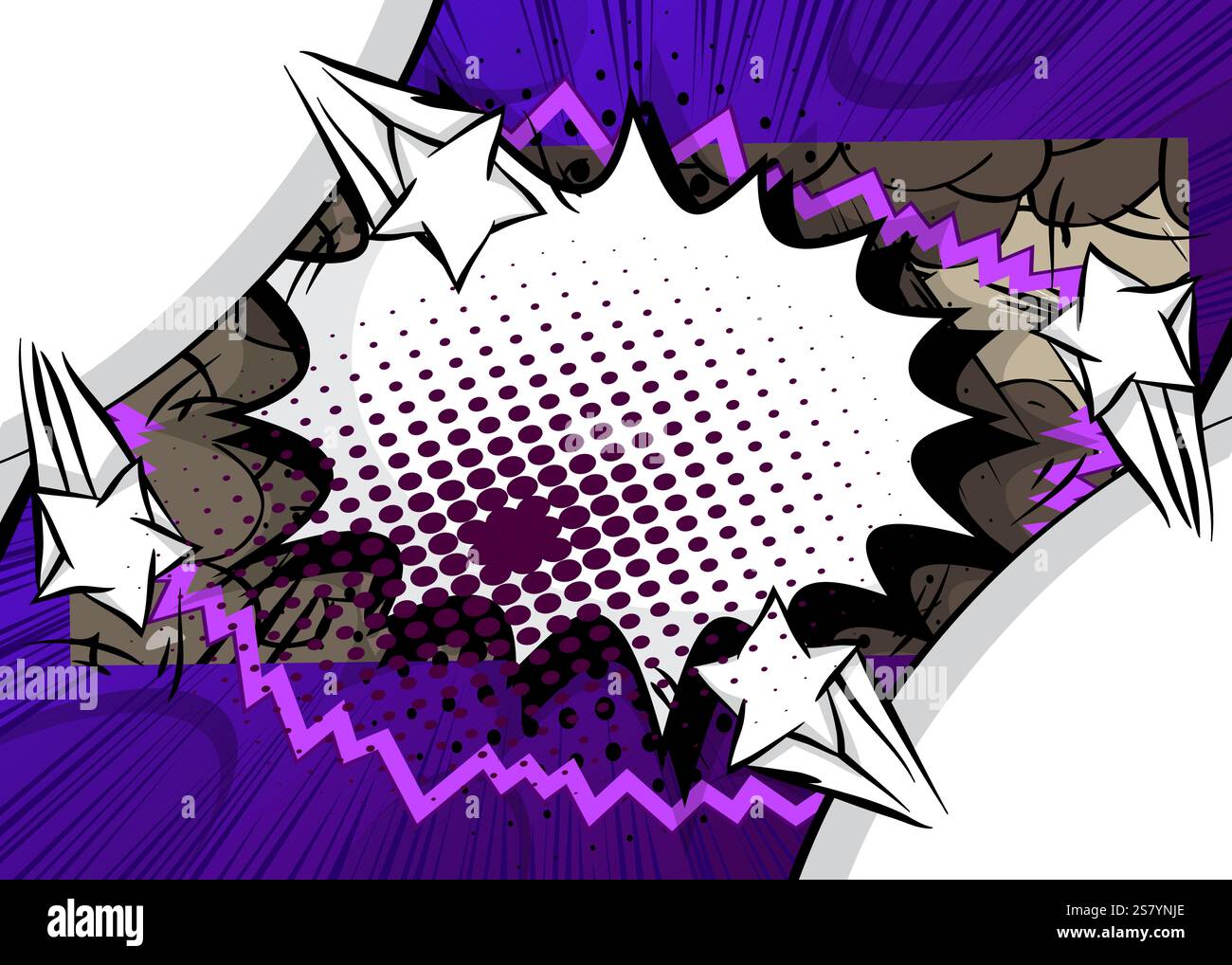 Cartoon Background, comic book backdrop. Retro vector comics pop art ...
