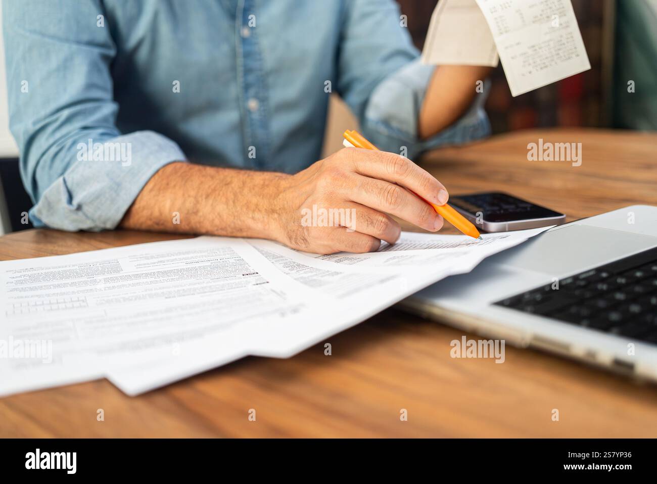 Tax receipts hi-res stock photography and images - Alamy
