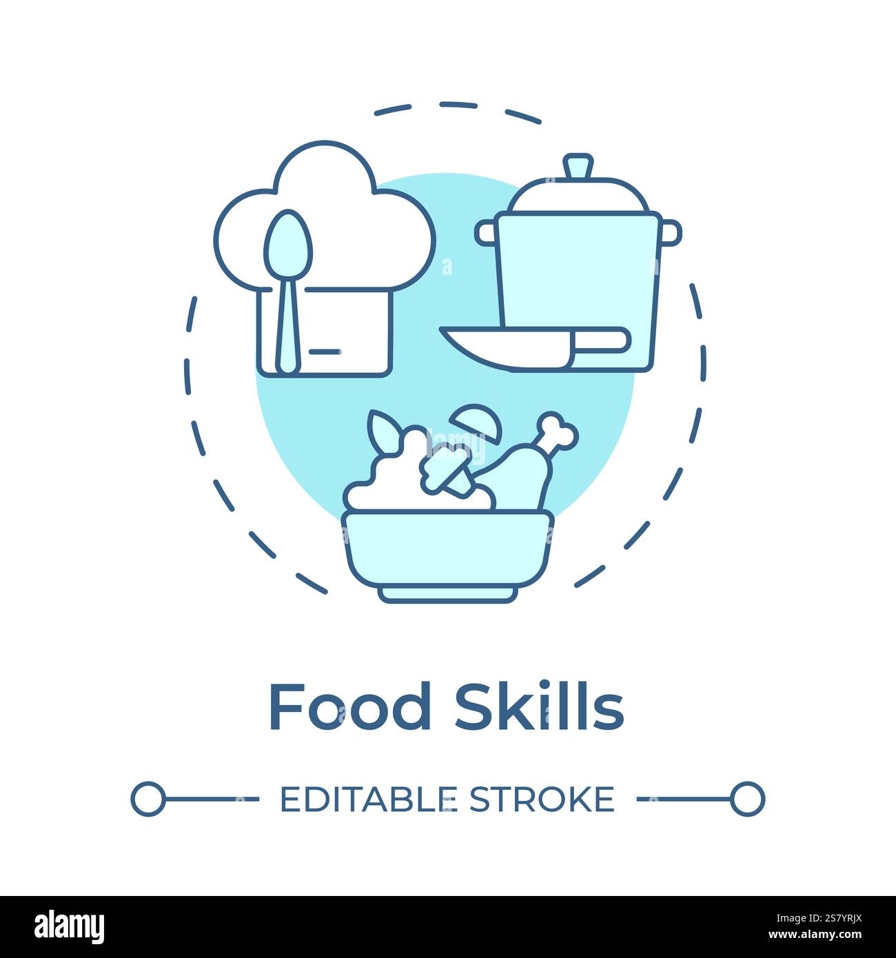 Food skills Stock Vector Images - Alamy