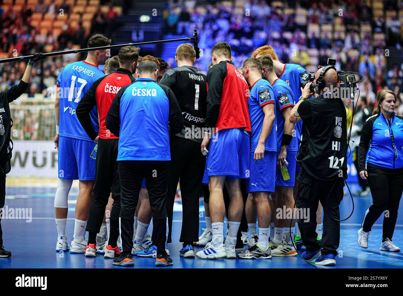 Auszeit Tschechien DEN, Deutschland vs. Tschechien, Handball, IHF