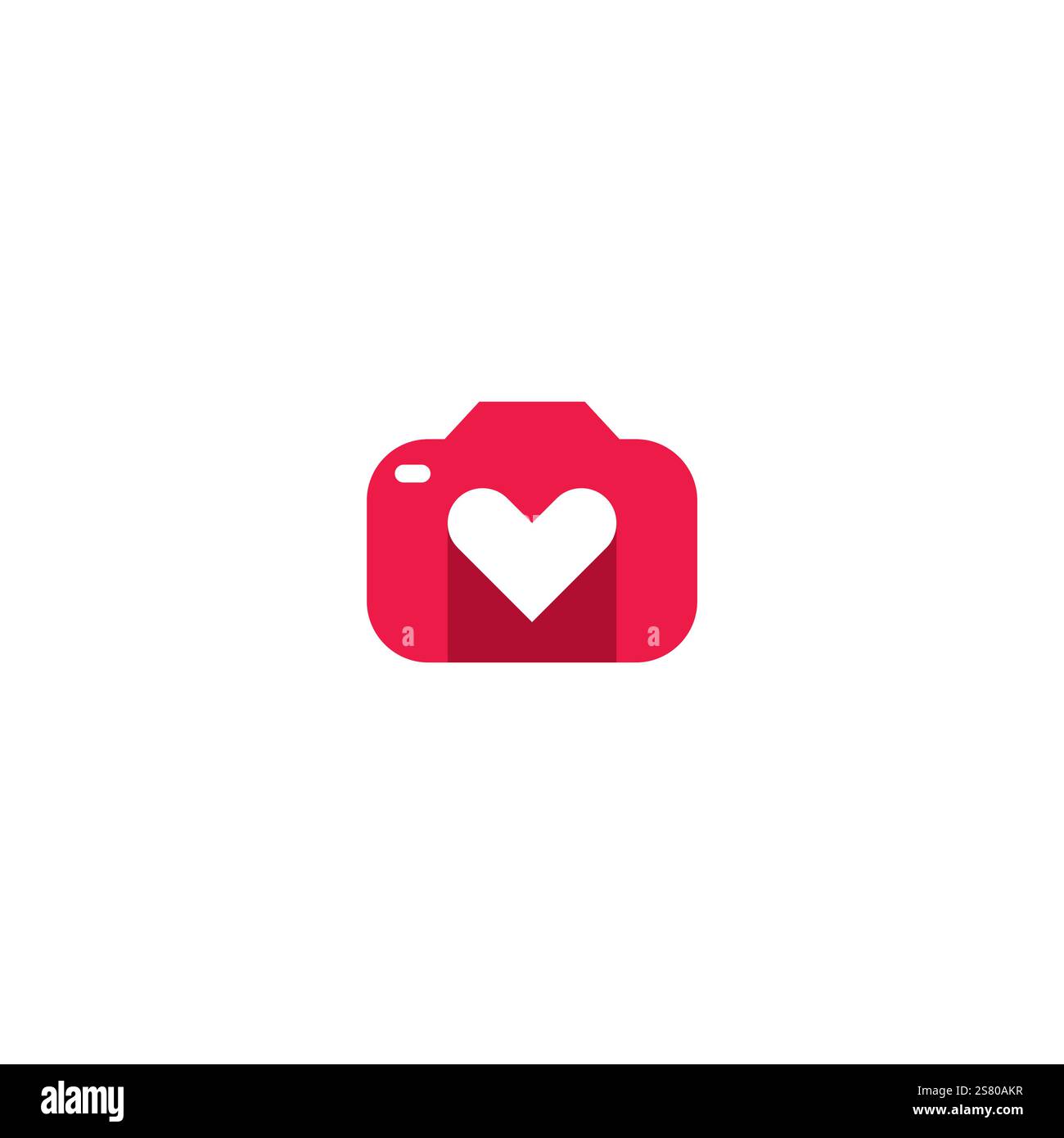 Love Camera Icon Logo Design Vector. Photography Heart Icon Stock ...