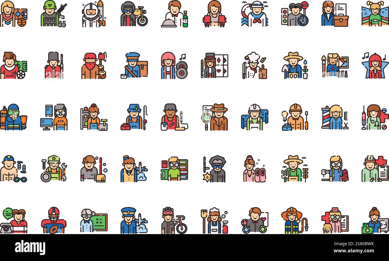 High-Quality Vector Icons Collection with Editable Stroke. Ideal for Professional and Creative Projects. Stock Vector