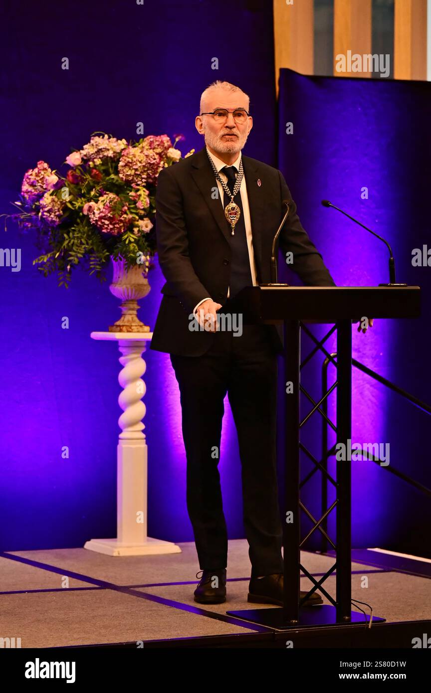 LONDON, ENGLAND 20th January 2025 Speaker Andrew Boff is the chair of