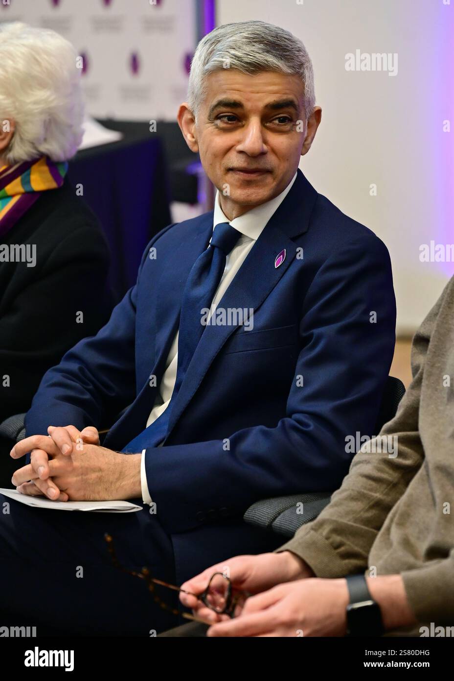 LONDON, ENGLAND 20th January 2025 Sadiq Khan is the Mayor of London