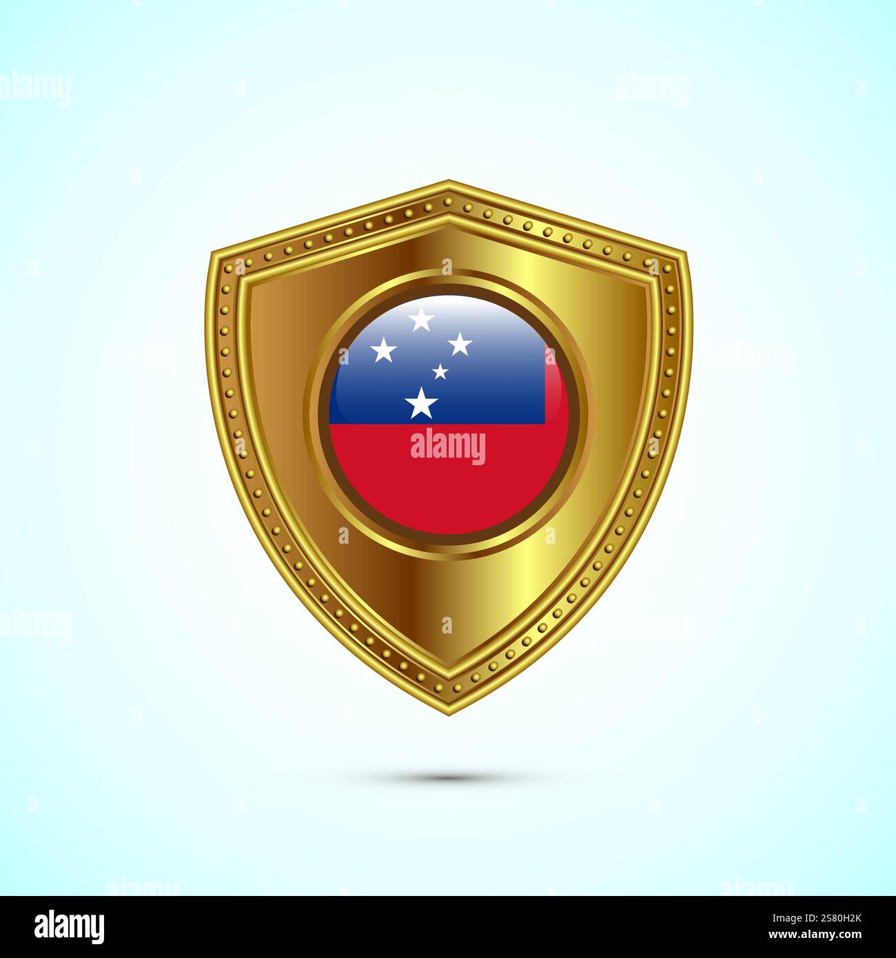 Sheild Samoa Italy and samoa hi-res stock photography and images - Alamy