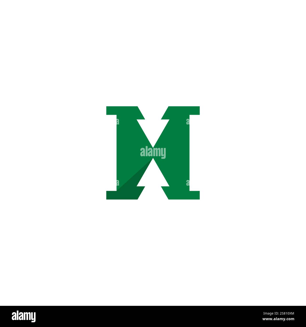 Letter H Pine Logo Design. Pine Icon Stock Vector