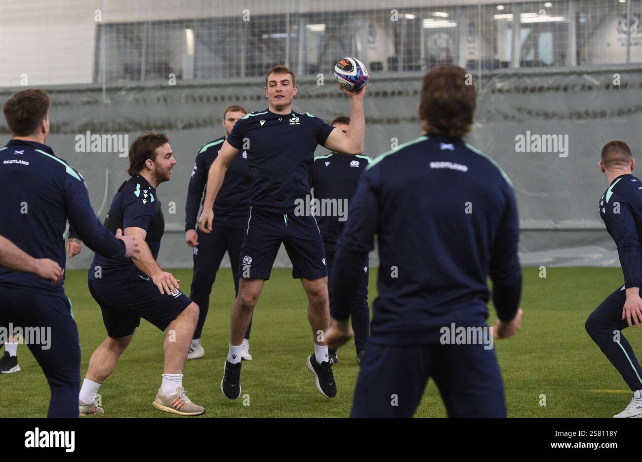 Oriam Sports Centre Edinburgh.Scotland.UK.20th Jan 2025 Scotland Rugby