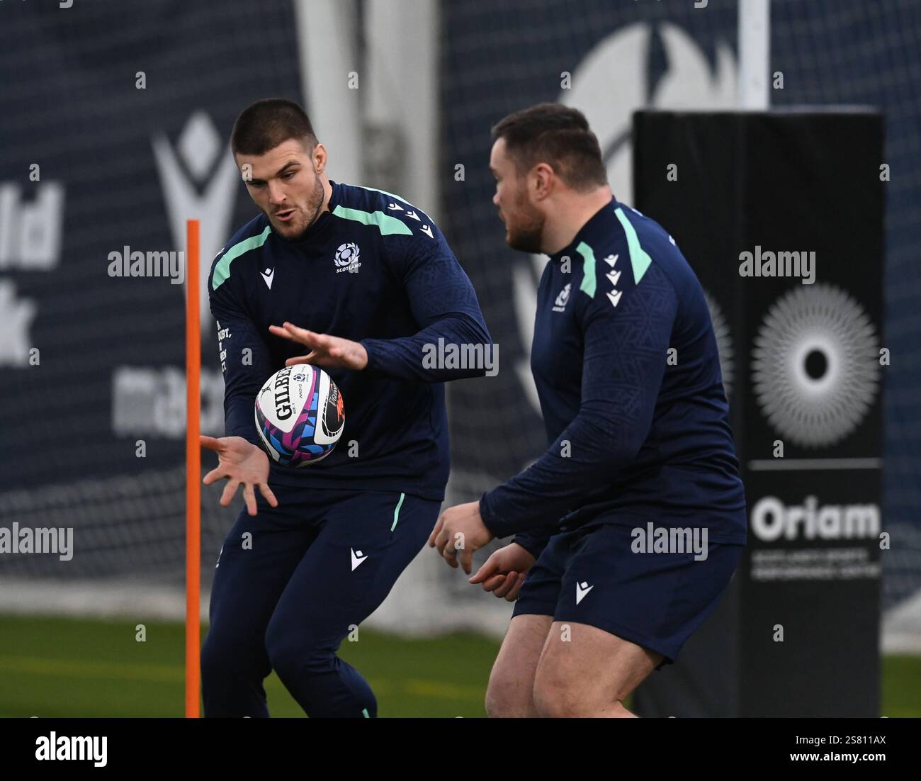 Oriam Sports Centre Edinburgh.Scotland.UK.20th Jan 2025 Scotland Rugby
