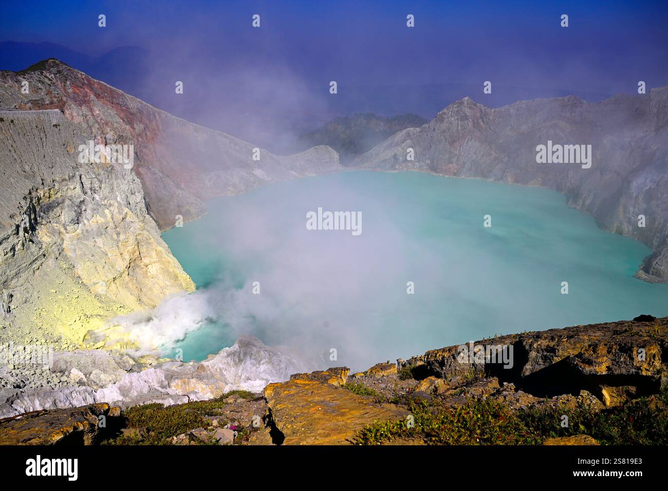 Kawah Ijen volcano,East Java,Indonesia,Asia Stock Photo - Alamy