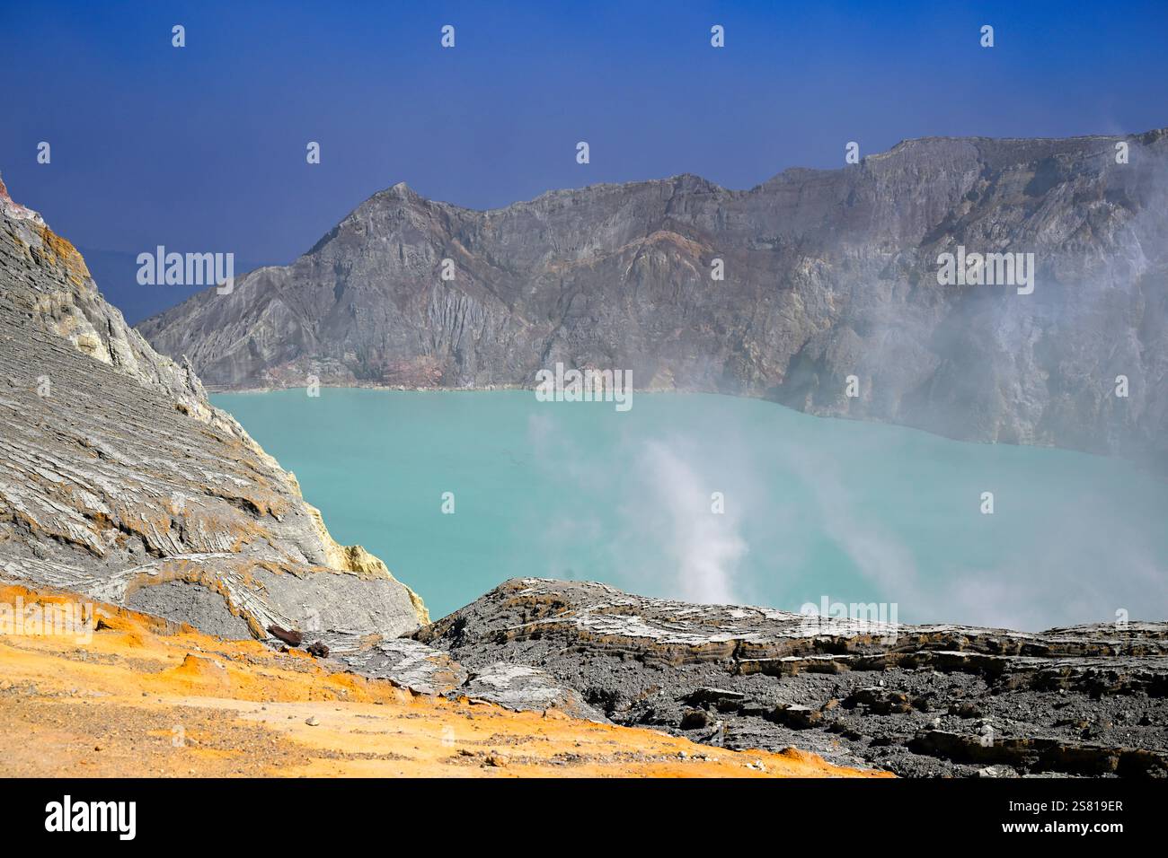 Kawah Ijen volcano,East Java,Indonesia,Asia Stock Photo - Alamy