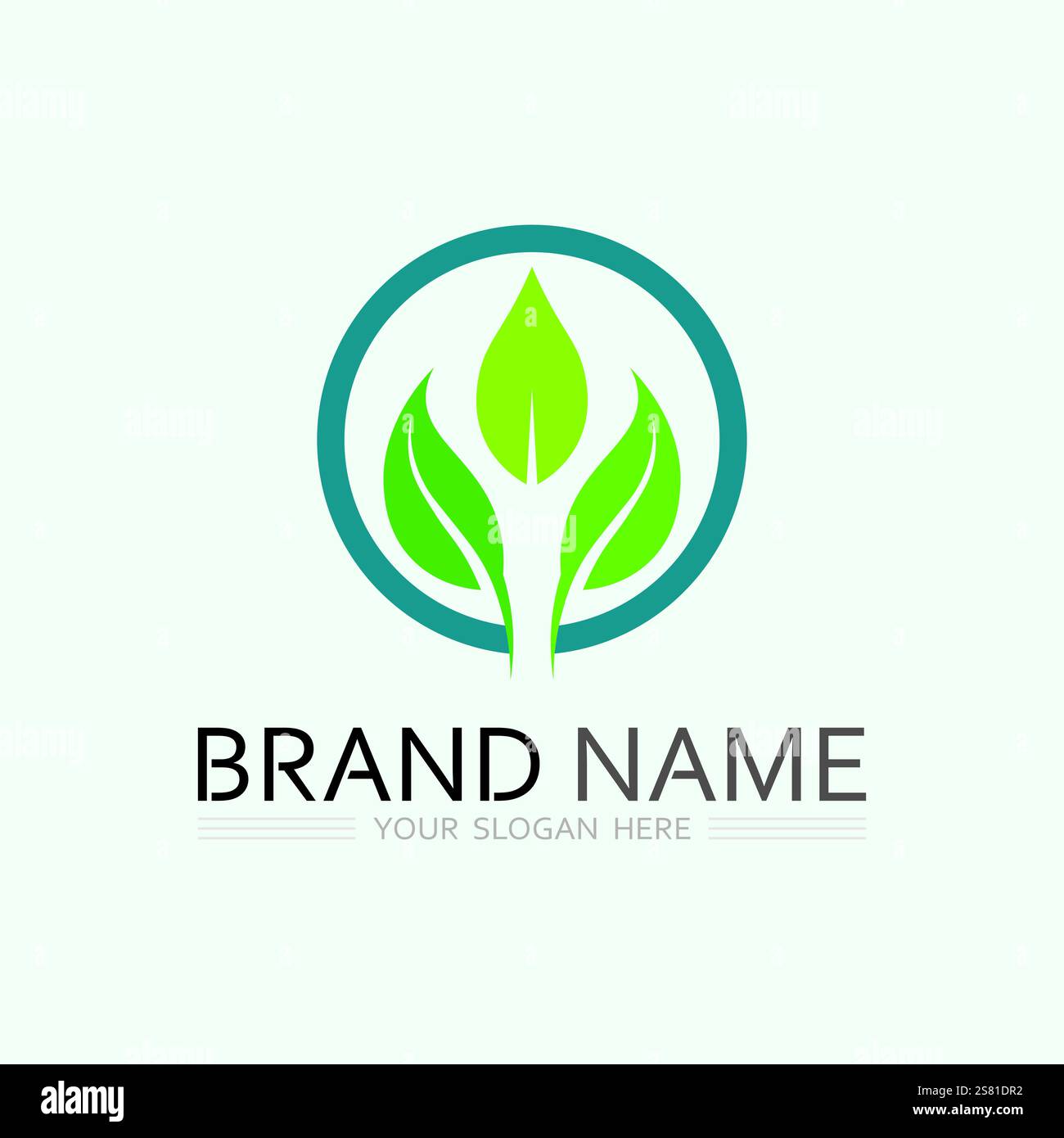 leaf logo design vector for nature symbol template editable,Green leaf ...