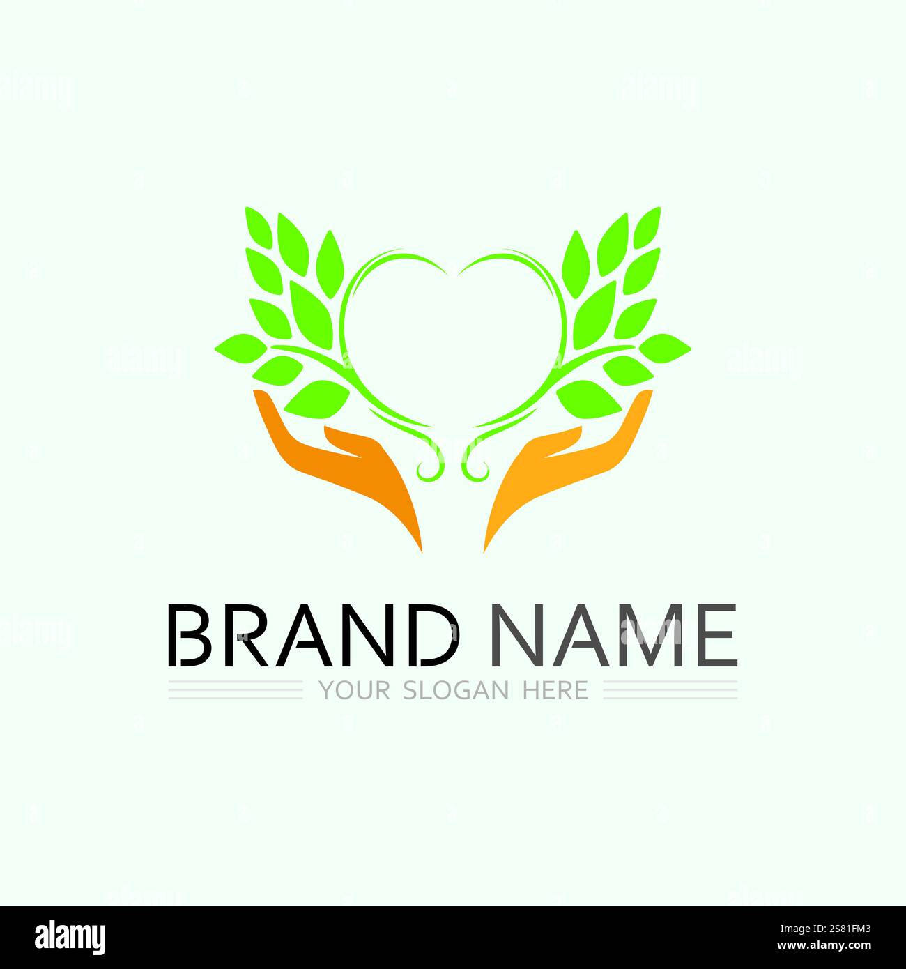 leaf logo design vector for nature symbol template editable,Green leaf ...