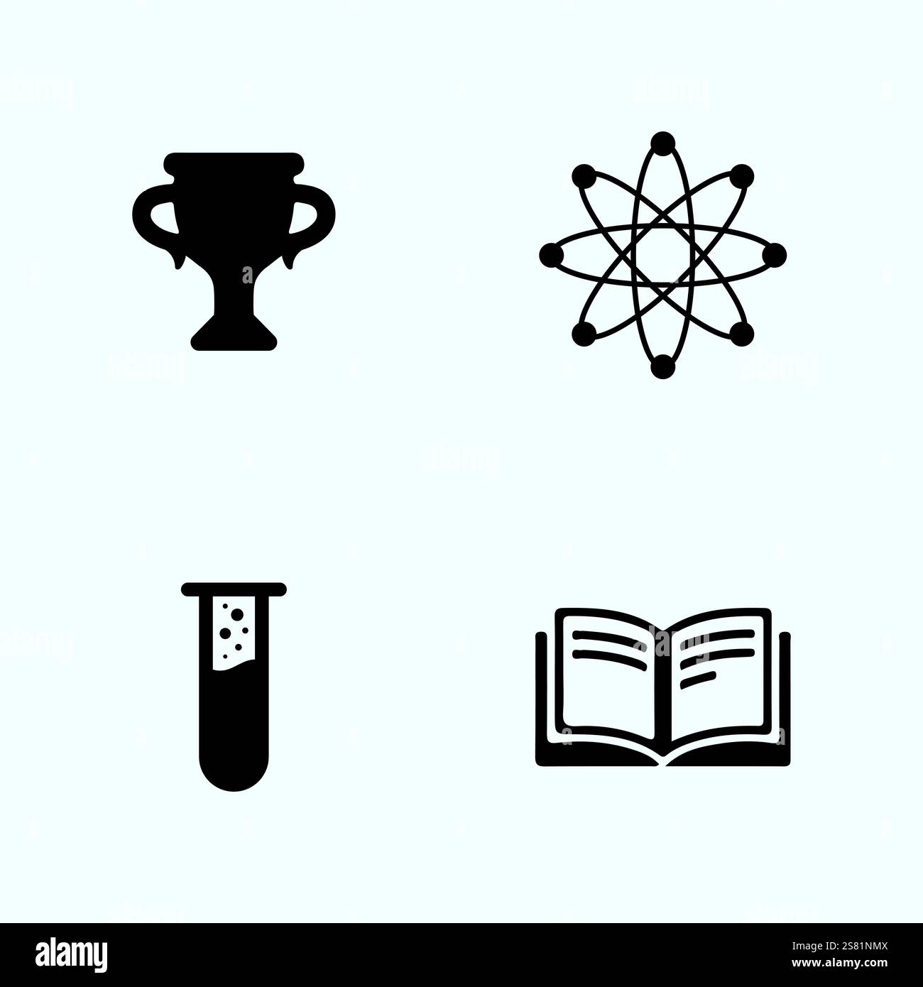Education Logo Template vector icon illustration design Stock Vector