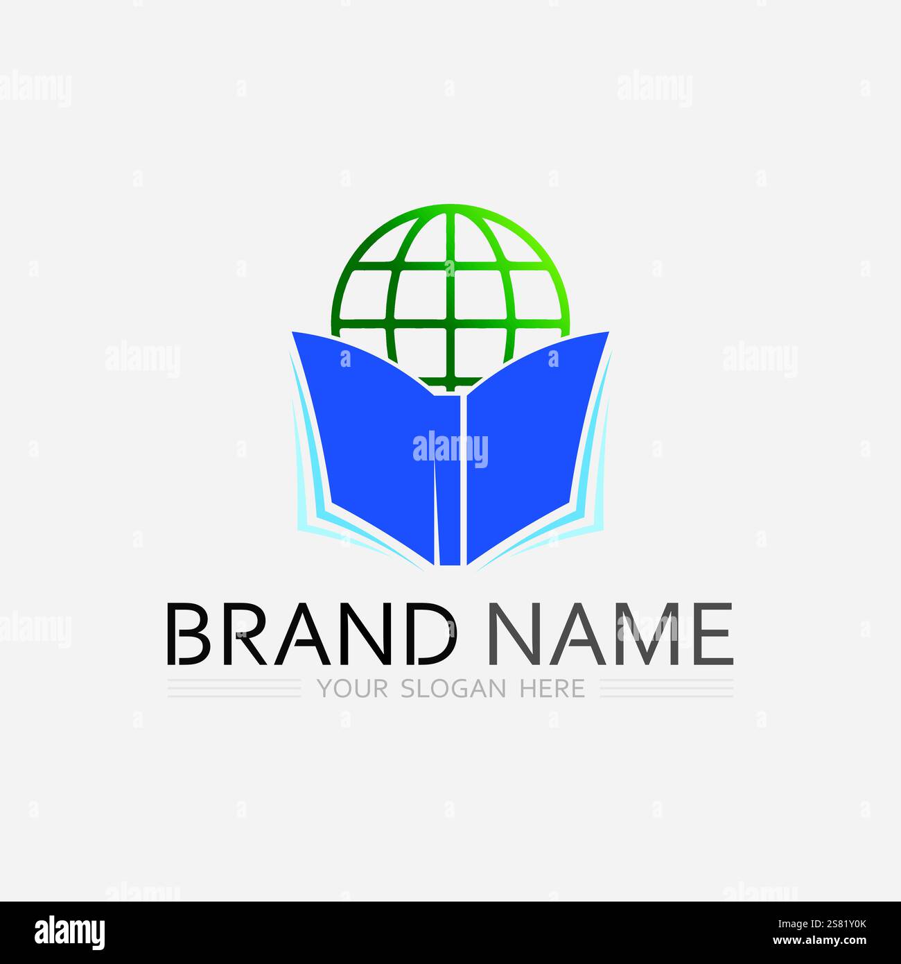 Education Logo Template vector icon illustration design Stock Vector