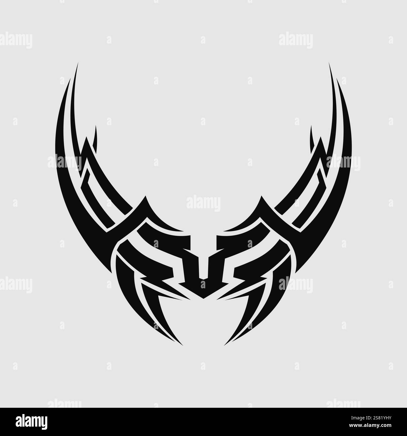 Modern tribal design hi-res stock photography and images - Alamy