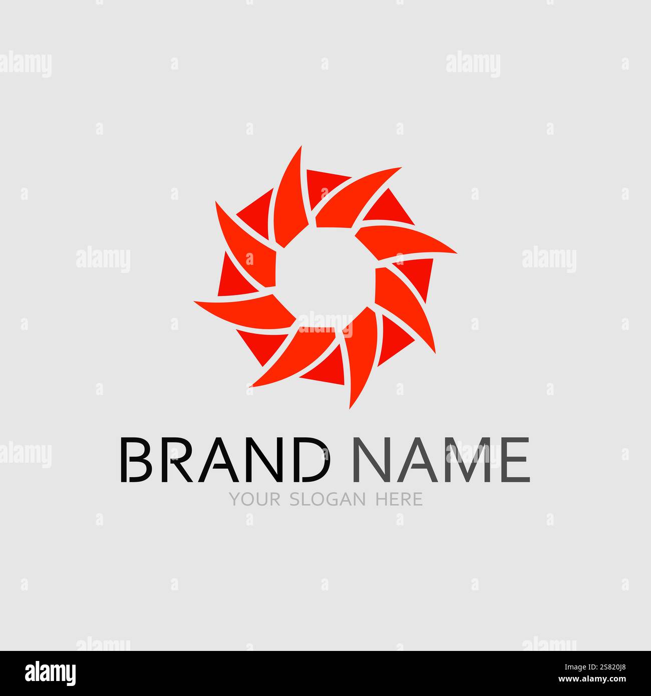Business icon and logo design vector graphic Stock Vector