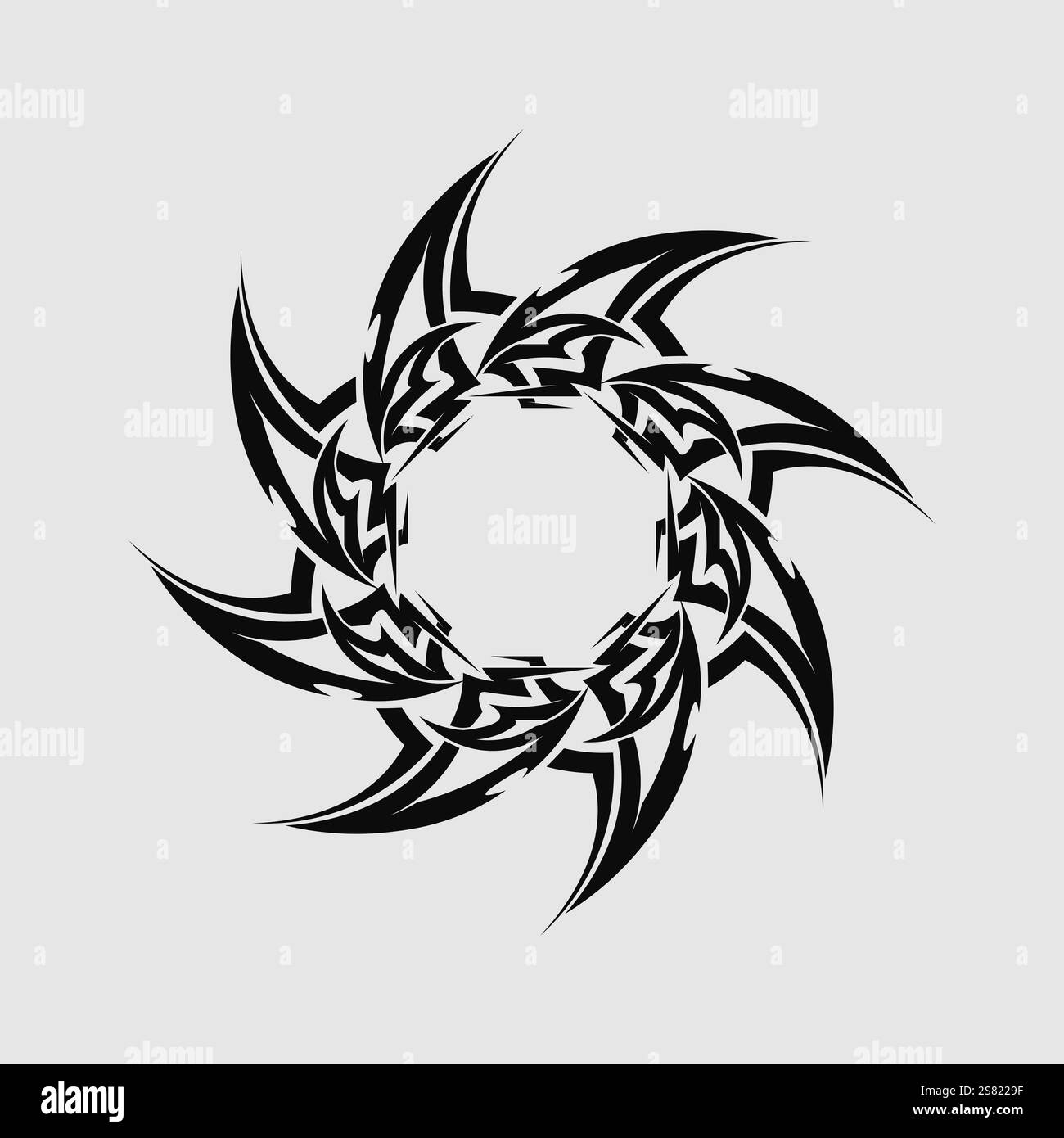 Modern tribal design hi-res stock photography and images - Alamy