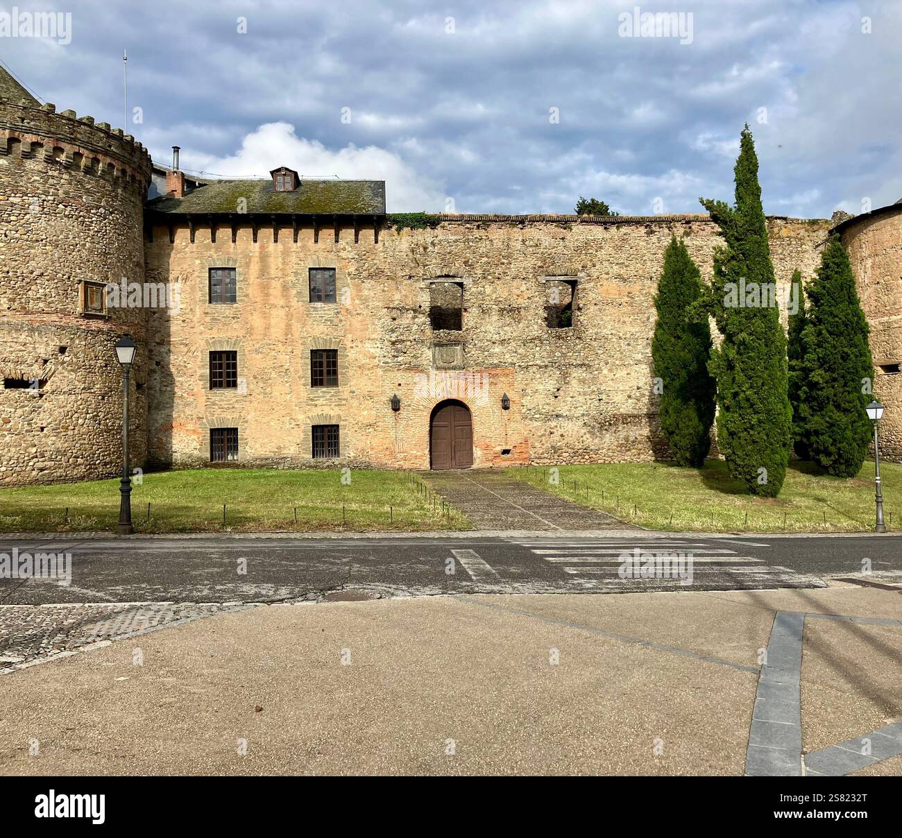 Ruins of a Castle in Rural Spain - Smartphone Captured Stock Image