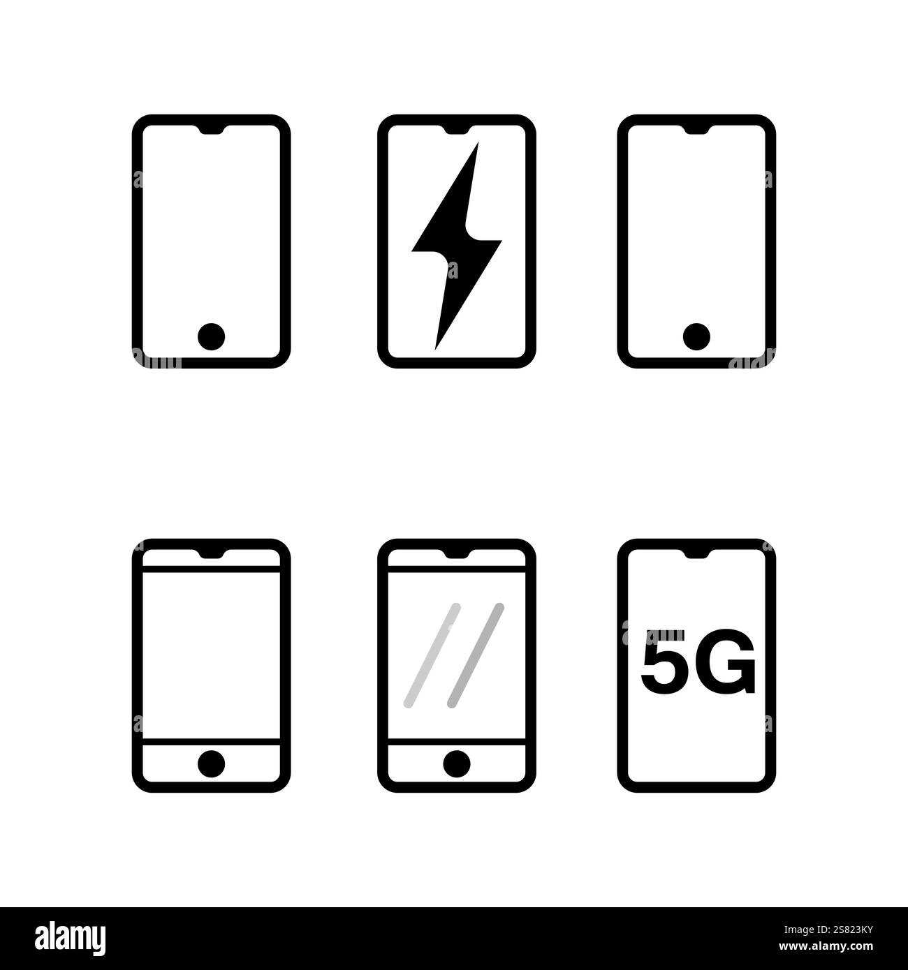 smart phone icon logo design and vector illustration Stock Vector